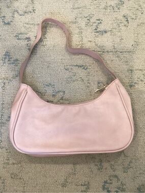 Soft Pink Shoulder Bag - Minimal Women's Handbag